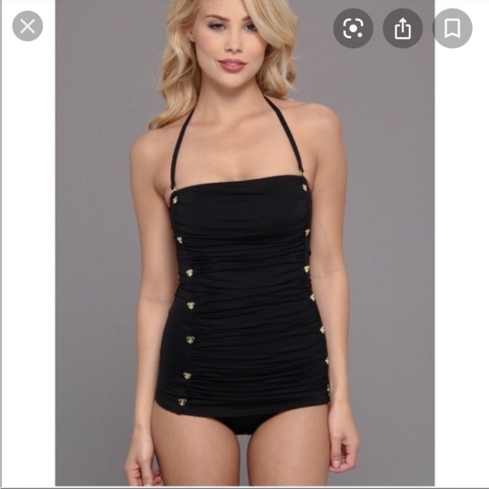 Juicy couture one piece bathing suit medium